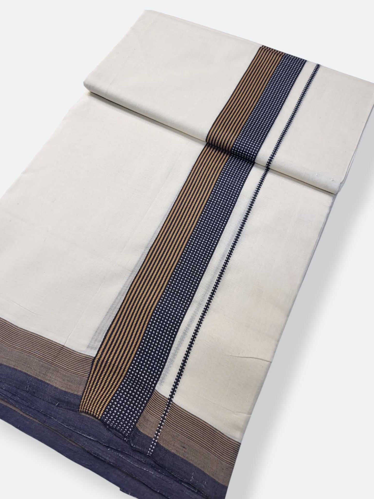 Kerala Premium Balaramapuram Handloom Dhoti/Mundu for Men
