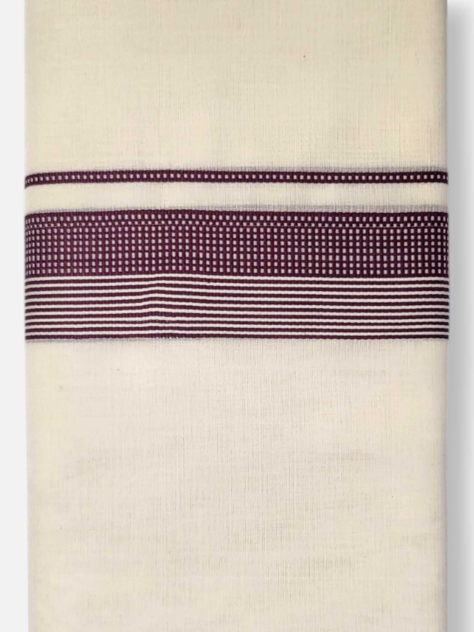Kerala Premium Balaramapuram Handloom Dhoti/Mundu for Men