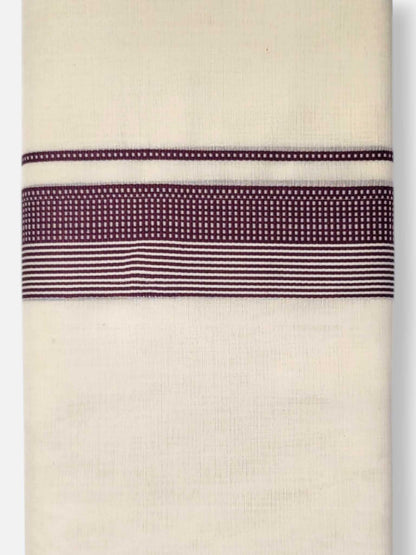 Kerala Premium Balaramapuram Handloom Dhoti/Mundu for Men