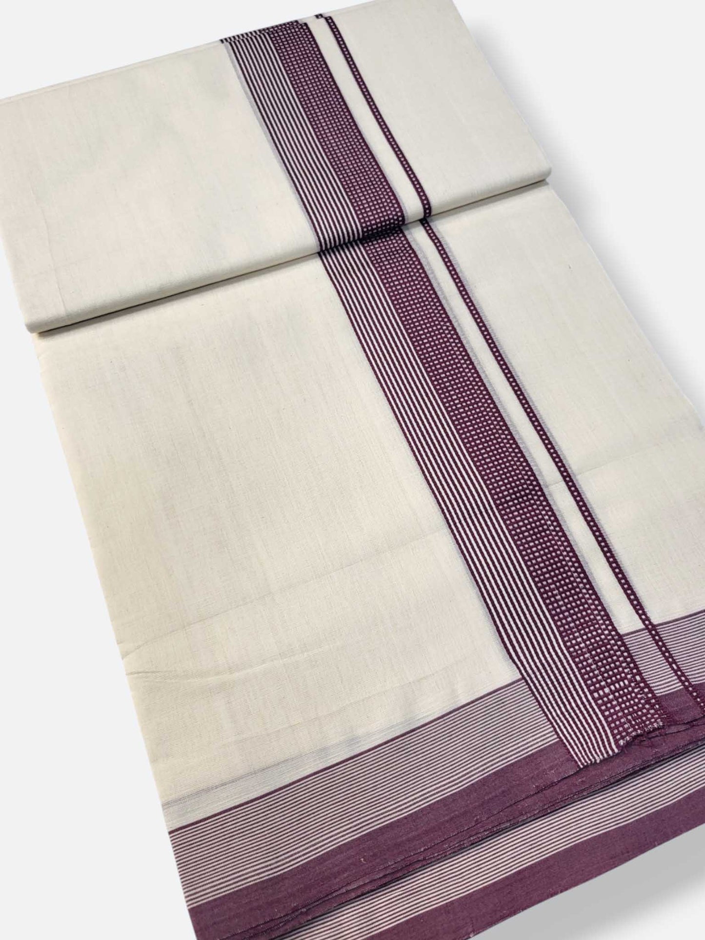 Kerala Premium Balaramapuram Handloom Dhoti/Mundu for Men
