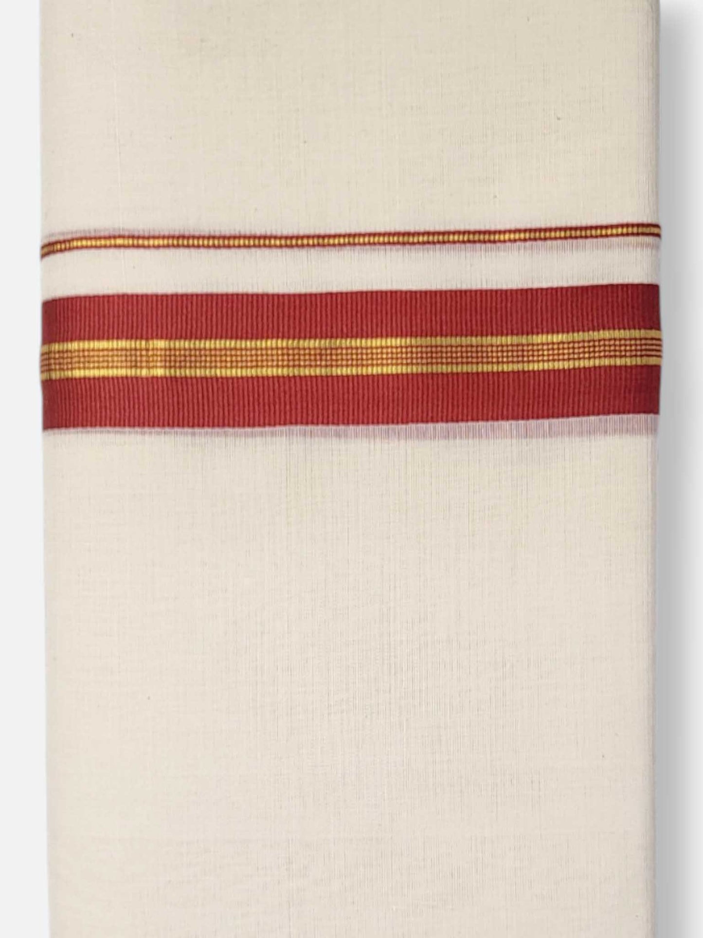 Kerala Premium Balaramapuram Handloom Dhoti/Mundu for Men