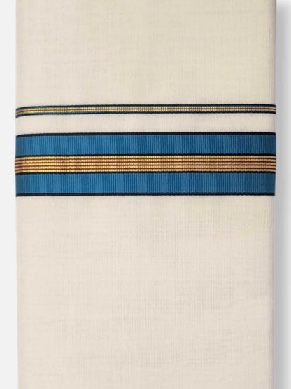 Kerala Premium Balaramapuram Handloom Dhoti/Mundu for Men