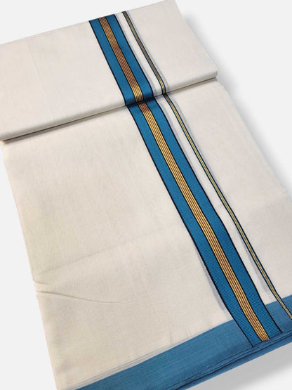 Kerala Premium Balaramapuram Handloom Dhoti/Mundu for Men