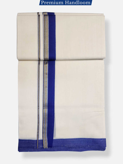 Kerala Premium Balaramapuram Handloom Dhoti/Mundu for Men