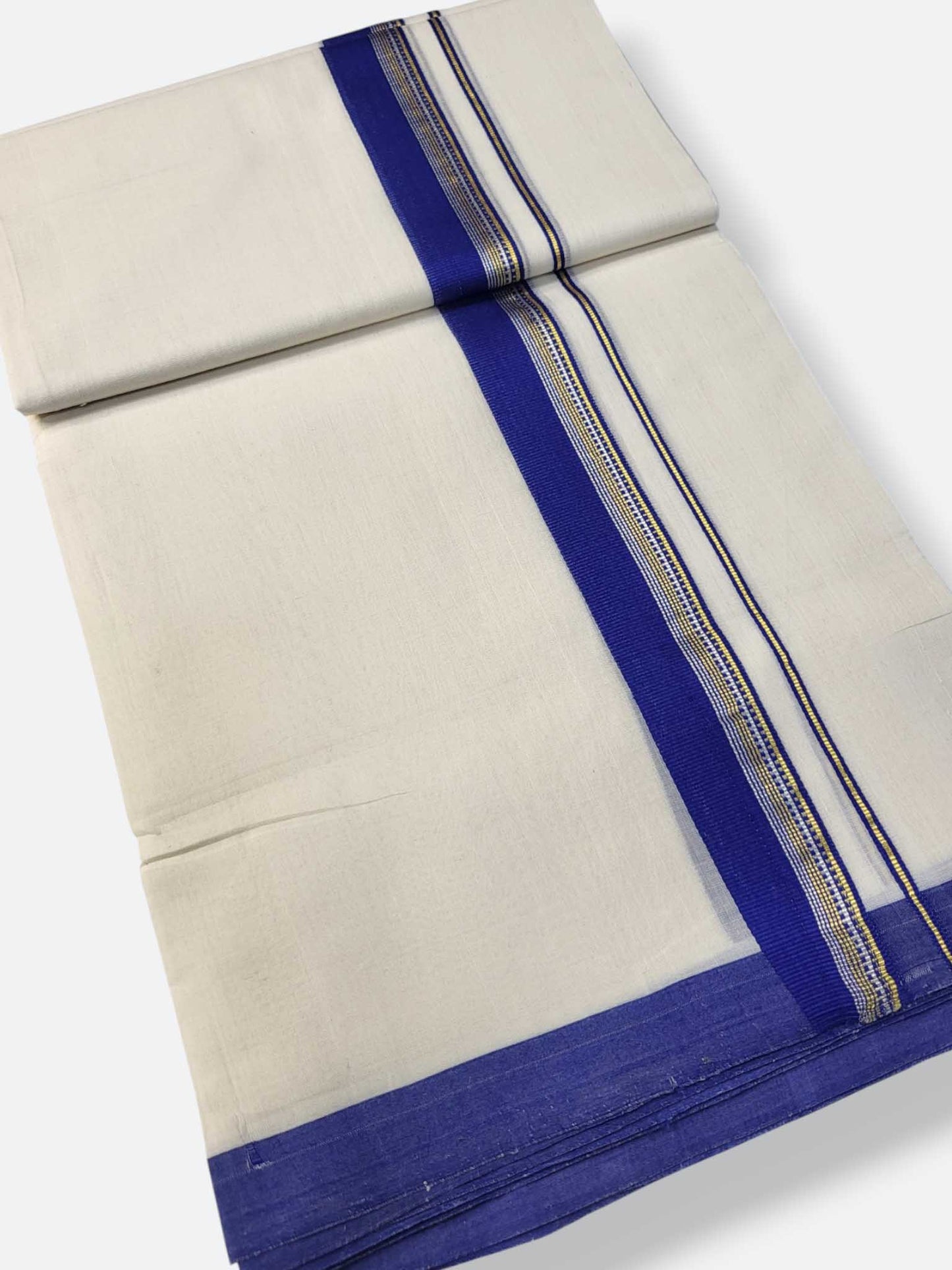 Kerala Premium Balaramapuram Handloom Dhoti/Mundu for Men
