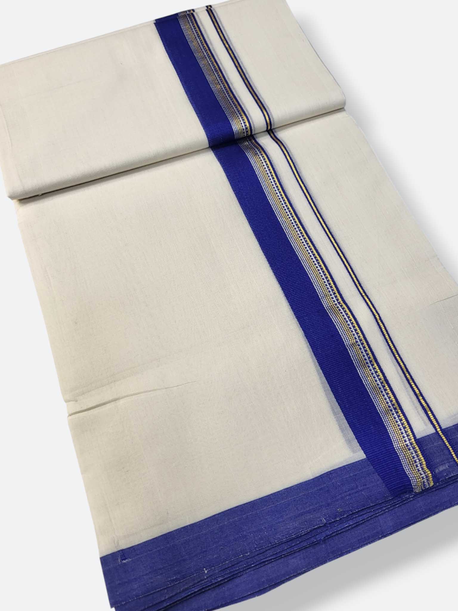 Kerala Premium Balaramapuram Handloom Dhoti/Mundu for Men