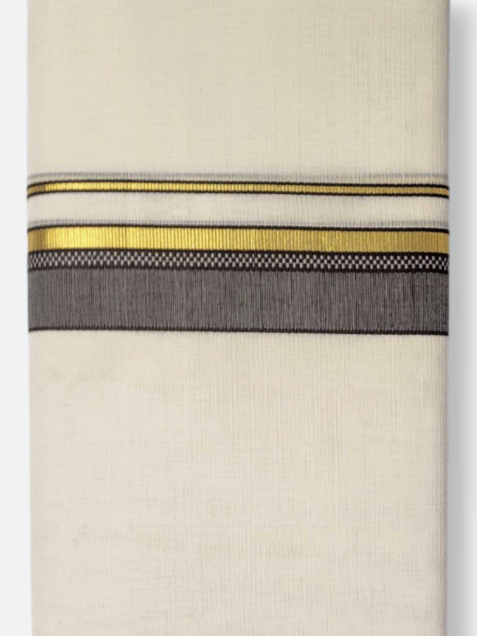 Kerala Premium Balaramapuram Handloom Dhoti/Mundu for Men