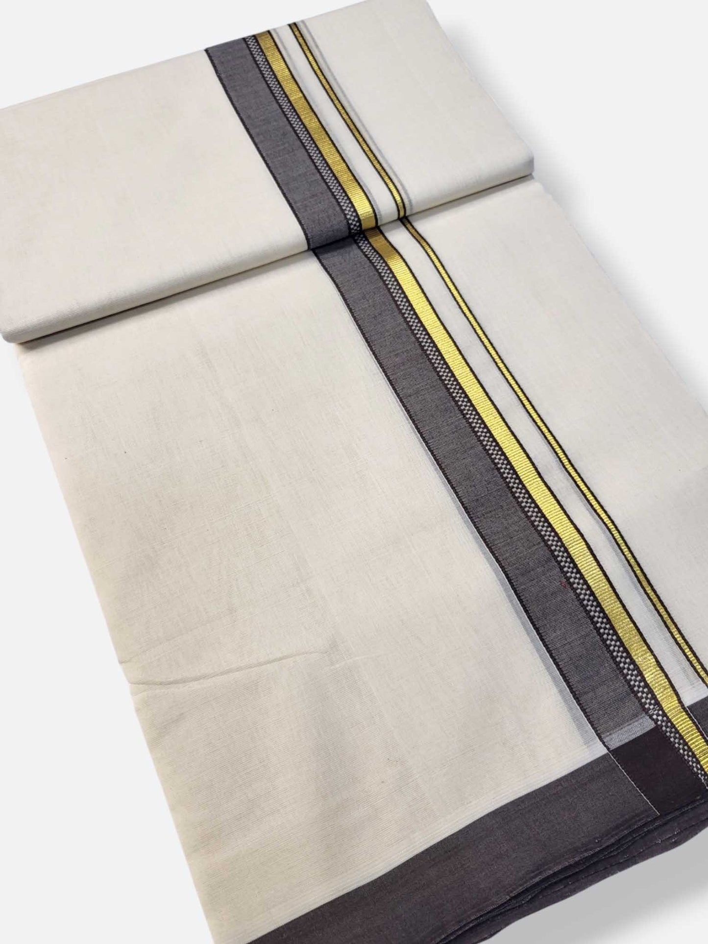 Kerala Premium Balaramapuram Handloom Dhoti/Mundu for Men