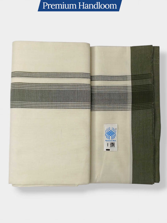 Kerala Premium Balaramapuram Handloom Dhoti/Mundu for Men