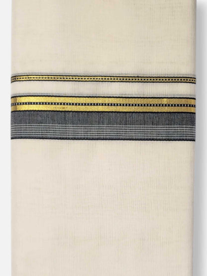Kerala Premium Balaramapuram Handloom Dhoti/Mundu for Men