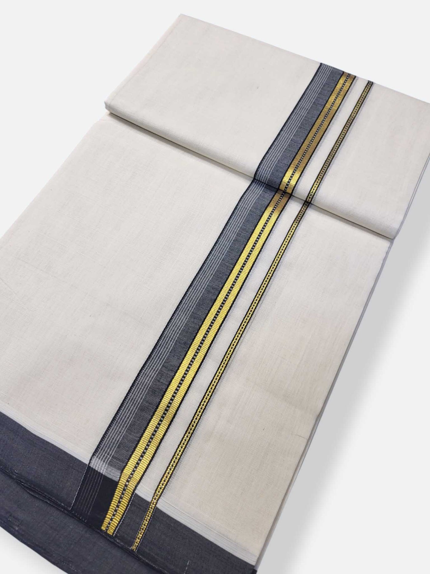 Kerala Premium Balaramapuram Handloom Dhoti/Mundu for Men