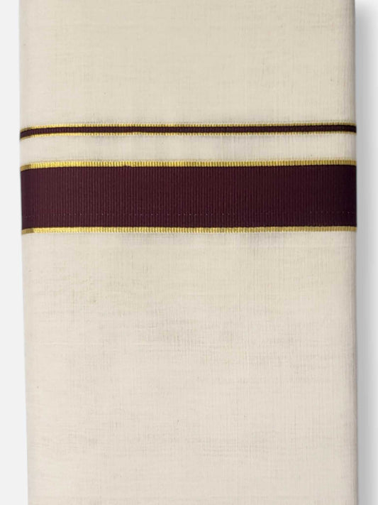 Kerala Premium Balaramapuram Handloom Dhoti/Mundu for Men