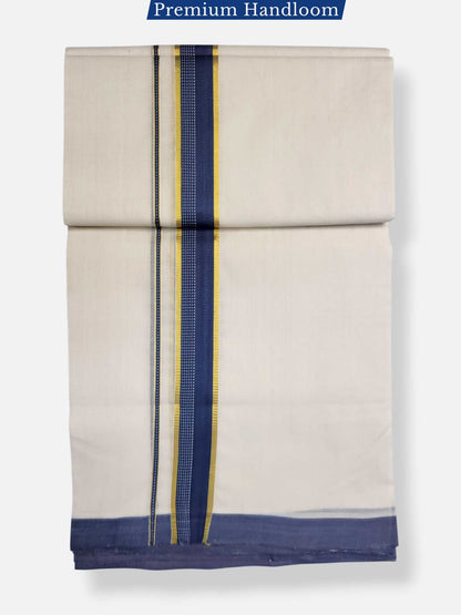 Kerala Premium Balaramapuram Handloom Dhoti/Mundu for Men