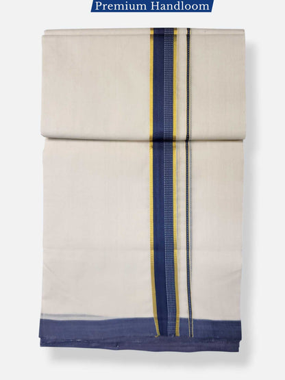 Kerala Premium Balaramapuram Handloom Dhoti/Mundu for Men