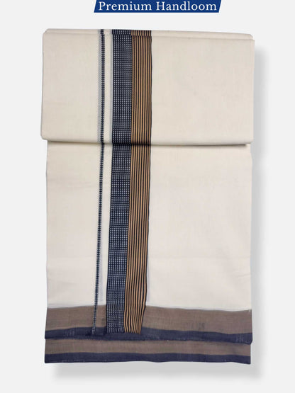 Kerala Premium Balaramapuram Handloom Dhoti/Mundu for Men