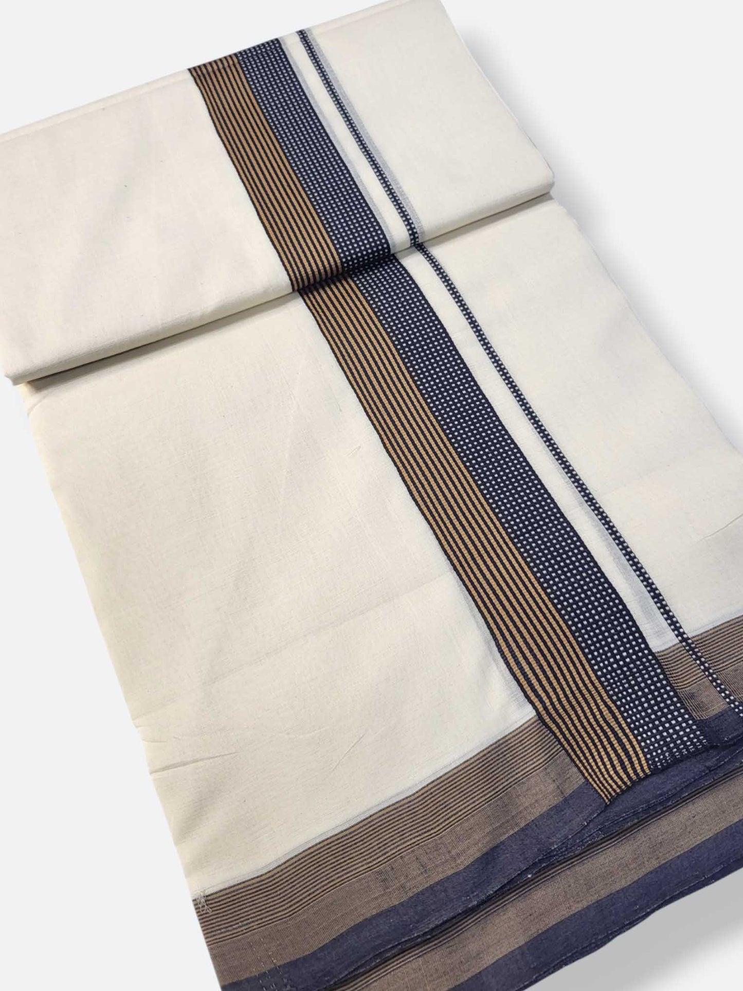 Kerala Premium Balaramapuram Handloom Dhoti/Mundu for Men