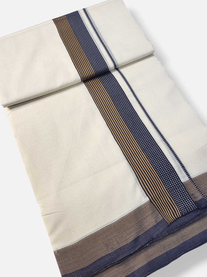 Kerala Premium Balaramapuram Handloom Dhoti/Mundu for Men