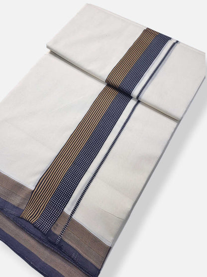 Kerala Premium Balaramapuram Handloom Dhoti/Mundu for Men