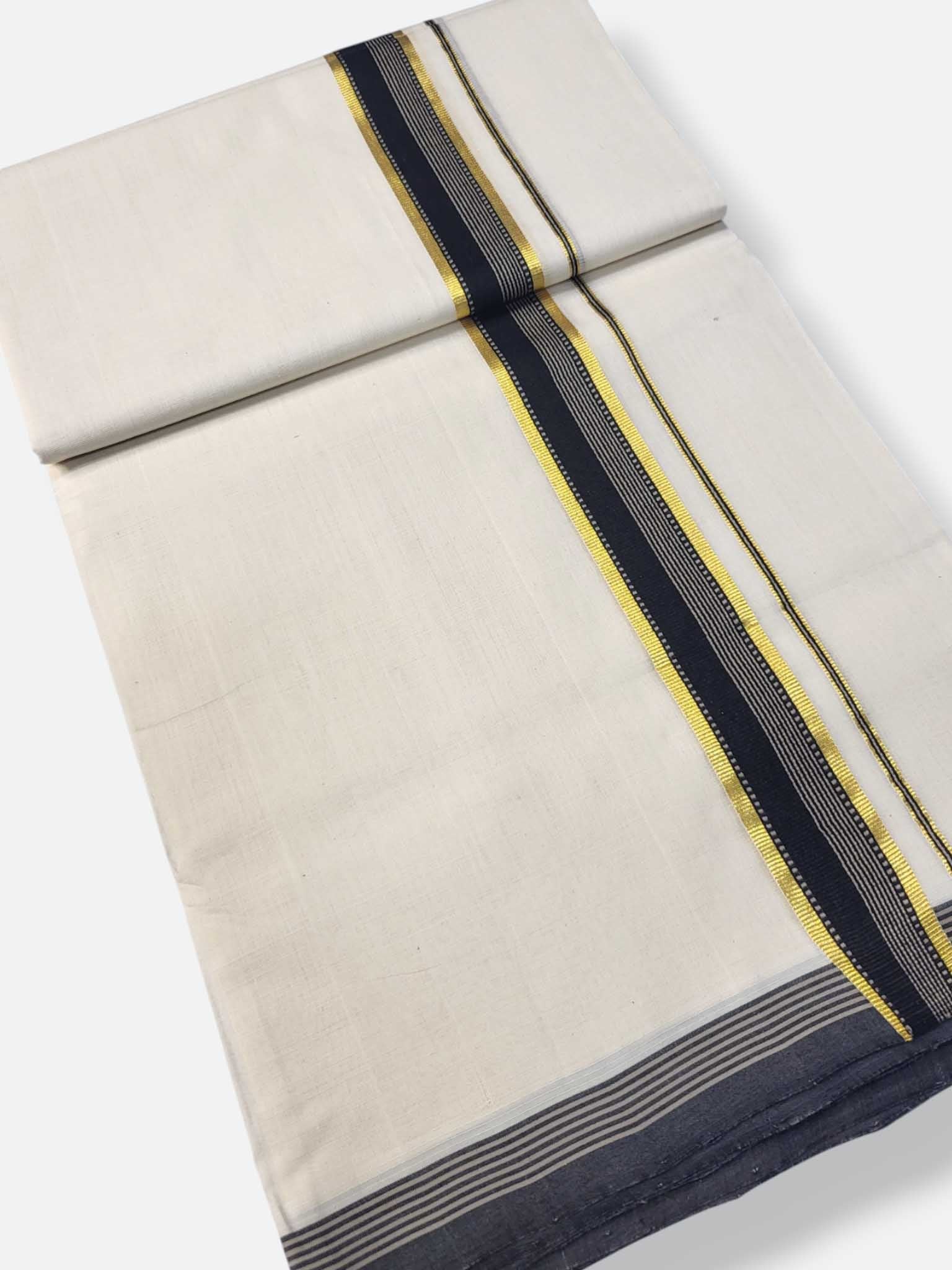 Kerala Premium Balaramapuram Handloom Dhoti/Mundu for Men