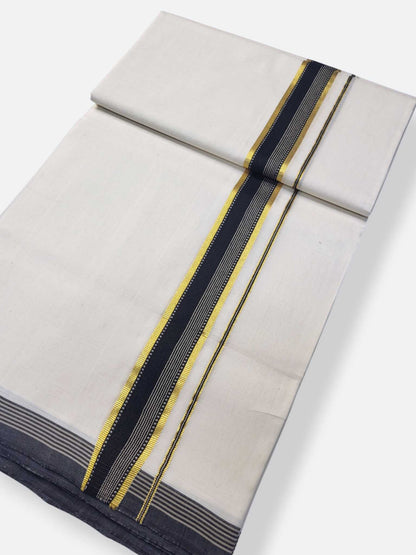 Kerala Premium Balaramapuram Handloom Dhoti/Mundu for Men