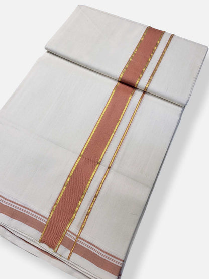 Kerala Premium Balaramapuram Handloom Dhoti/Mundu for Men