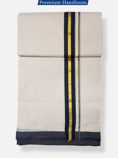 Kerala Premium Balaramapuram Handloom Dhoti/Mundu for Men