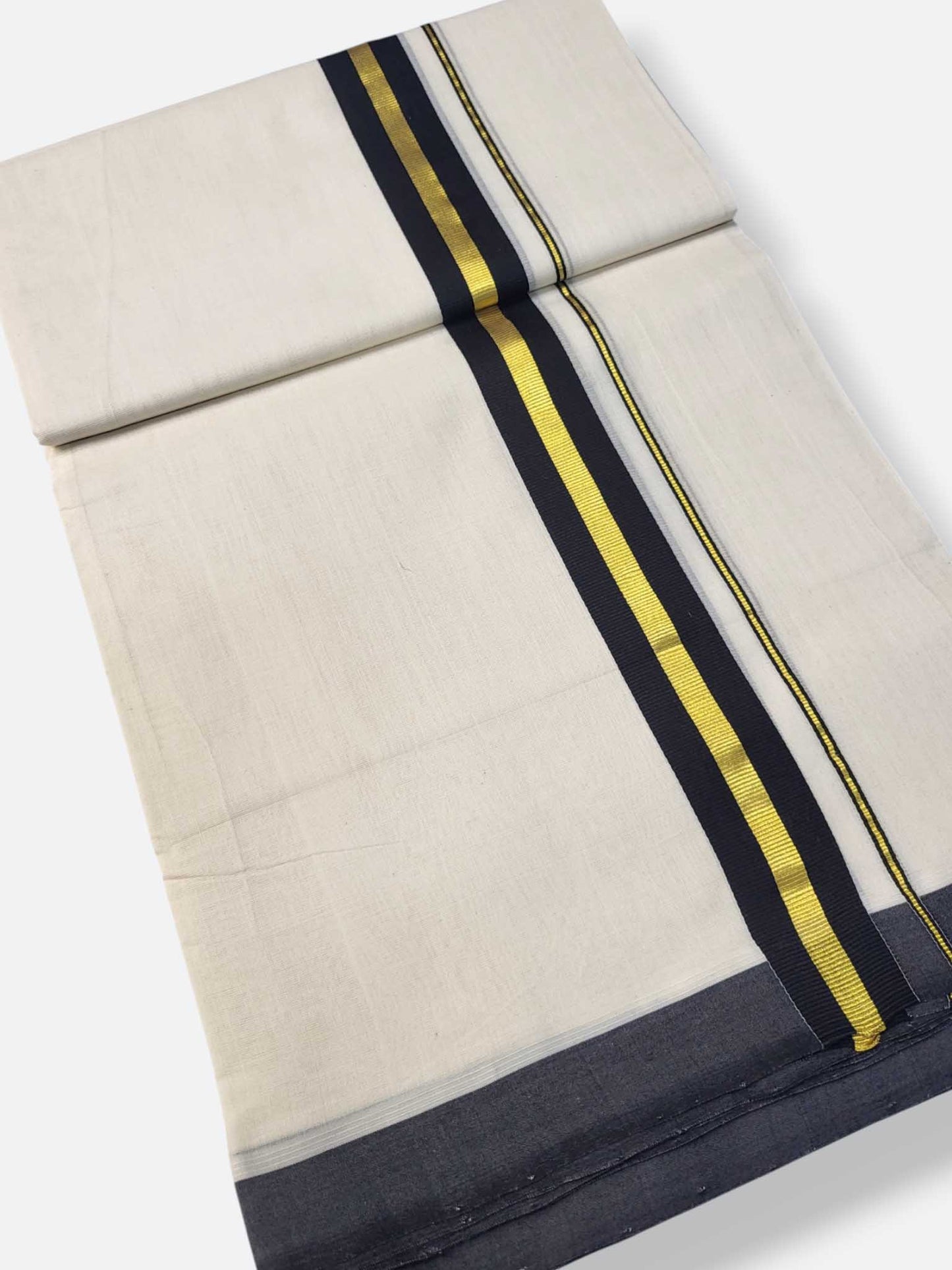 Kerala Premium Balaramapuram Handloom Dhoti/Mundu for Men