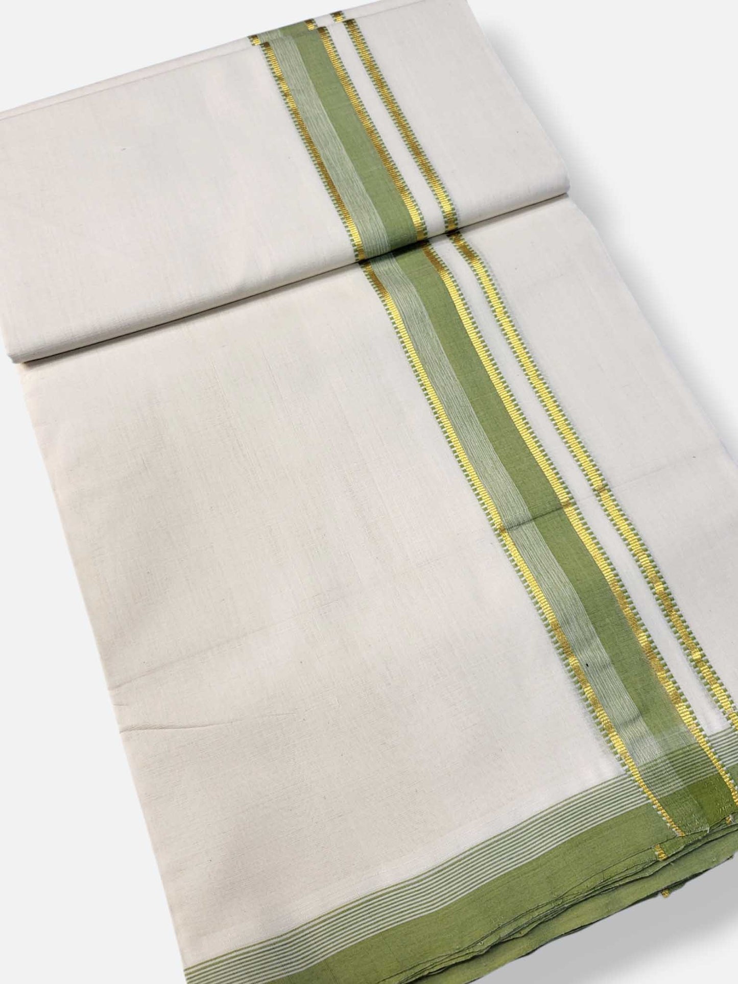 Kerala Premium Balaramapuram Handloom Dhoti/Mundu for Men