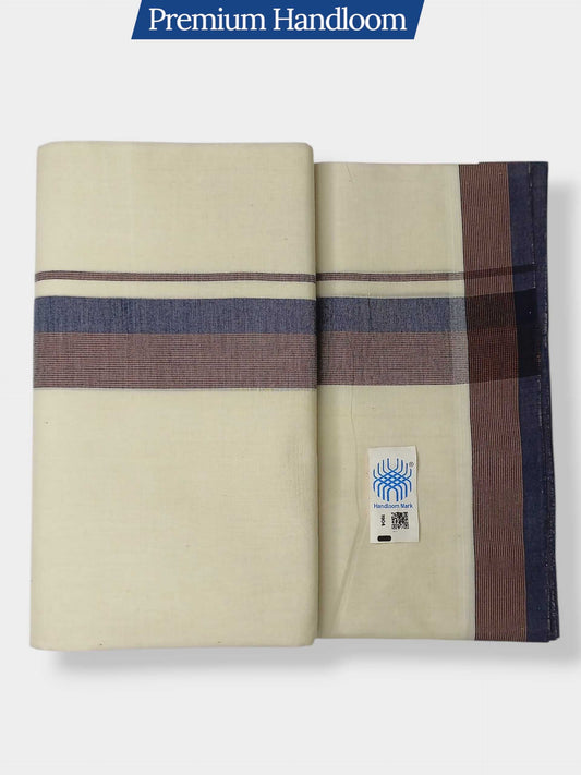 Kerala Premium Balaramapuram Handloom Dhoti/Mundu for Men