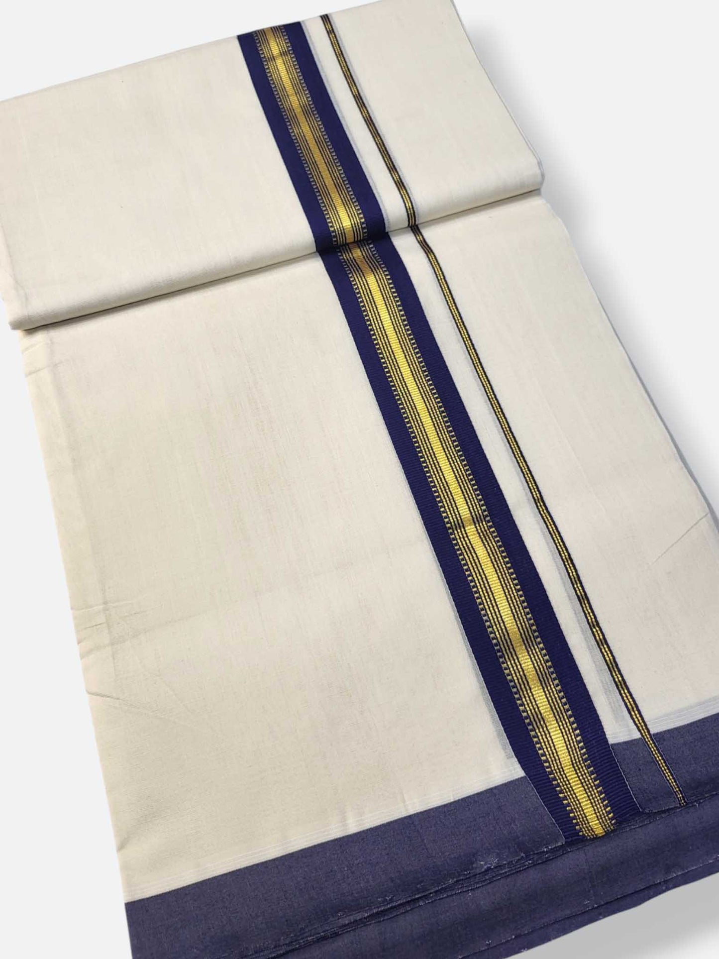 Kerala Premium Balaramapuram Handloom Dhoti/Mundu for Men