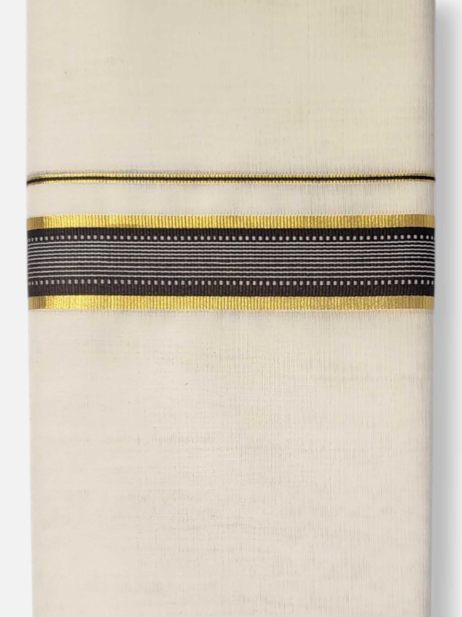 Kerala Premium Balaramapuram Handloom Dhoti/Mundu for Men