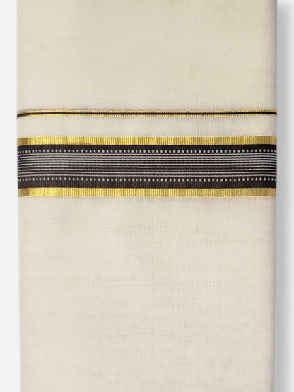 Kerala Premium Balaramapuram Handloom Dhoti/Mundu for Men
