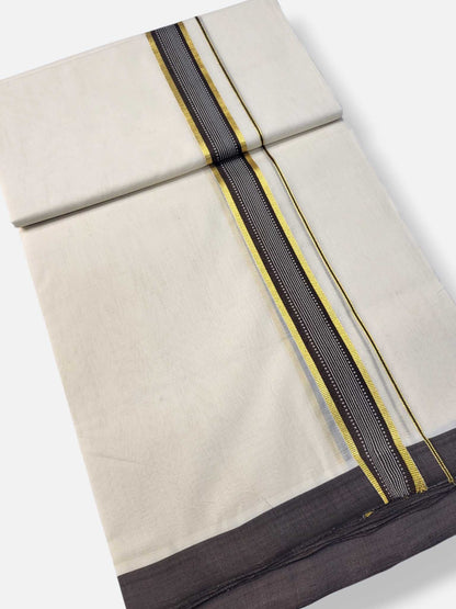 Kerala Premium Balaramapuram Handloom Dhoti/Mundu for Men