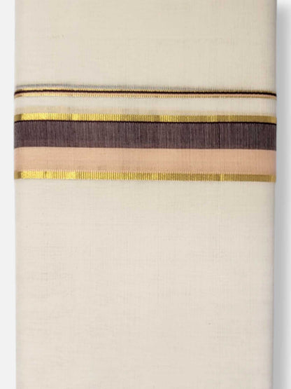 Kerala Premium Balaramapuram Handloom Dhoti/Mundu for Men