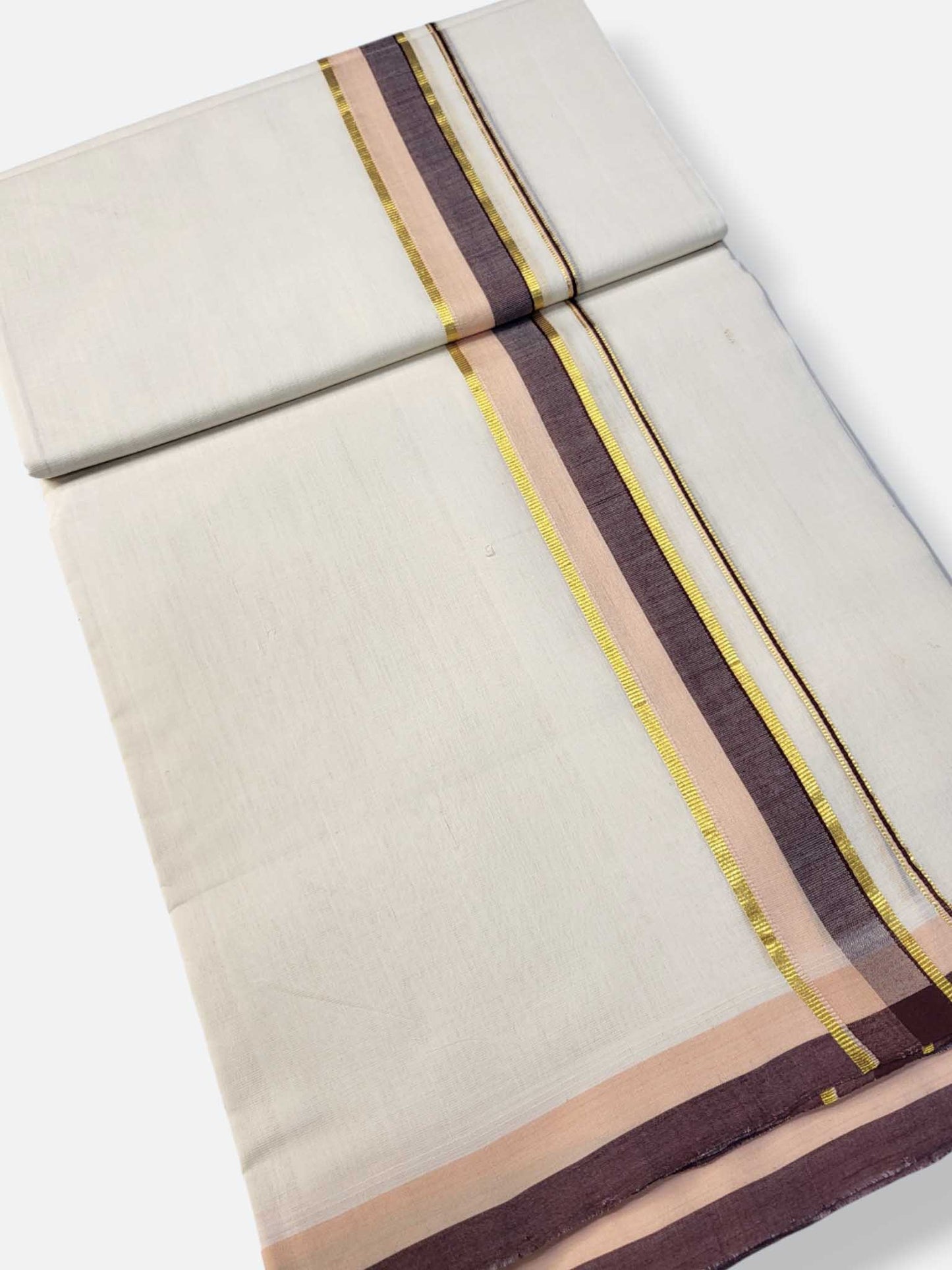 Kerala Premium Balaramapuram Handloom Dhoti/Mundu for Men
