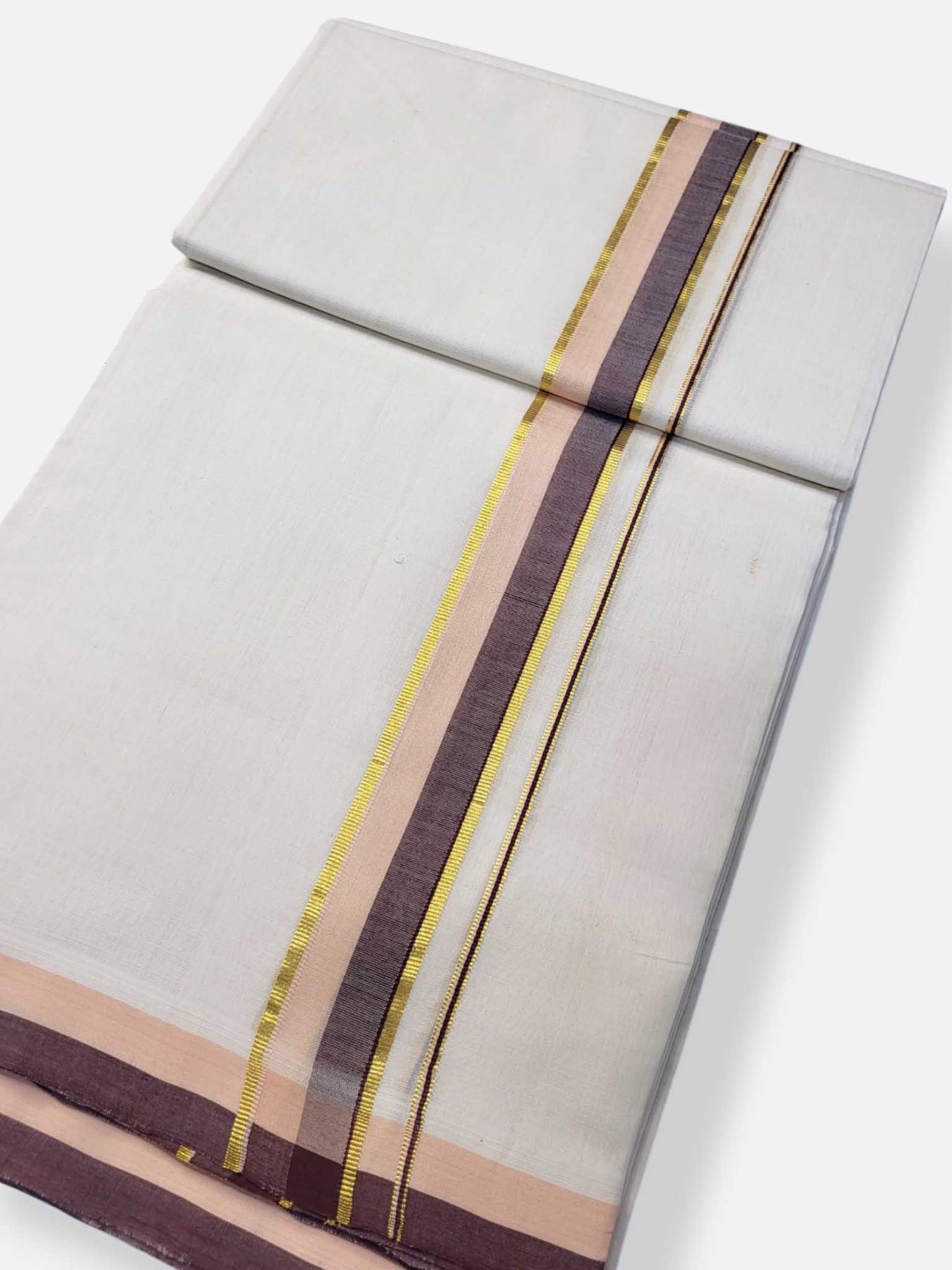 Kerala Premium Balaramapuram Handloom Dhoti/Mundu for Men