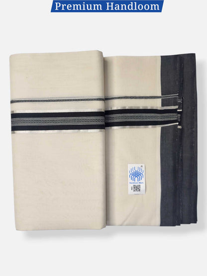 Kerala Premium Balaramapuram Handloom Dhoti/Mundu for Men