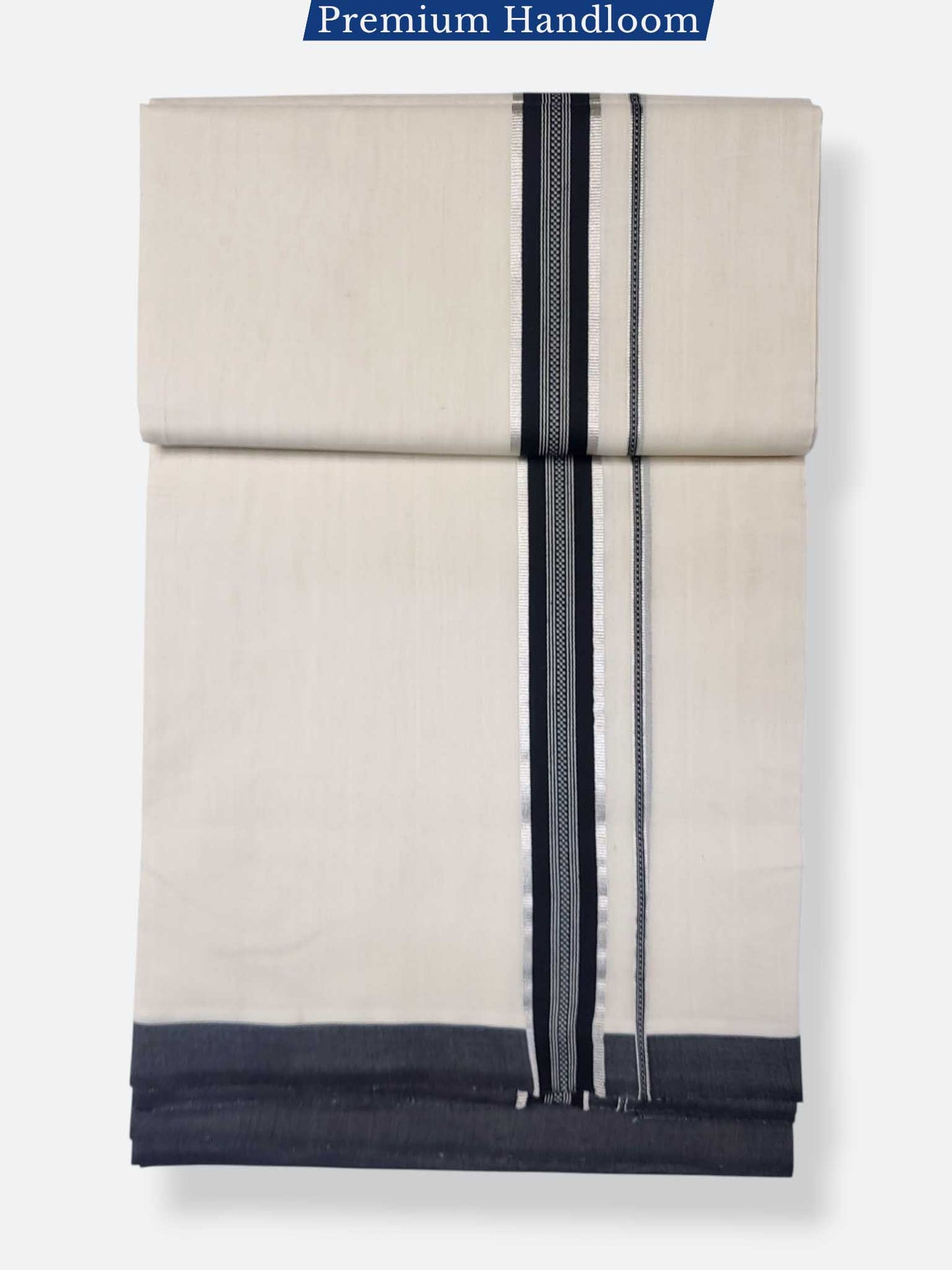 Kerala Premium Balaramapuram Handloom Dhoti/Mundu for Men