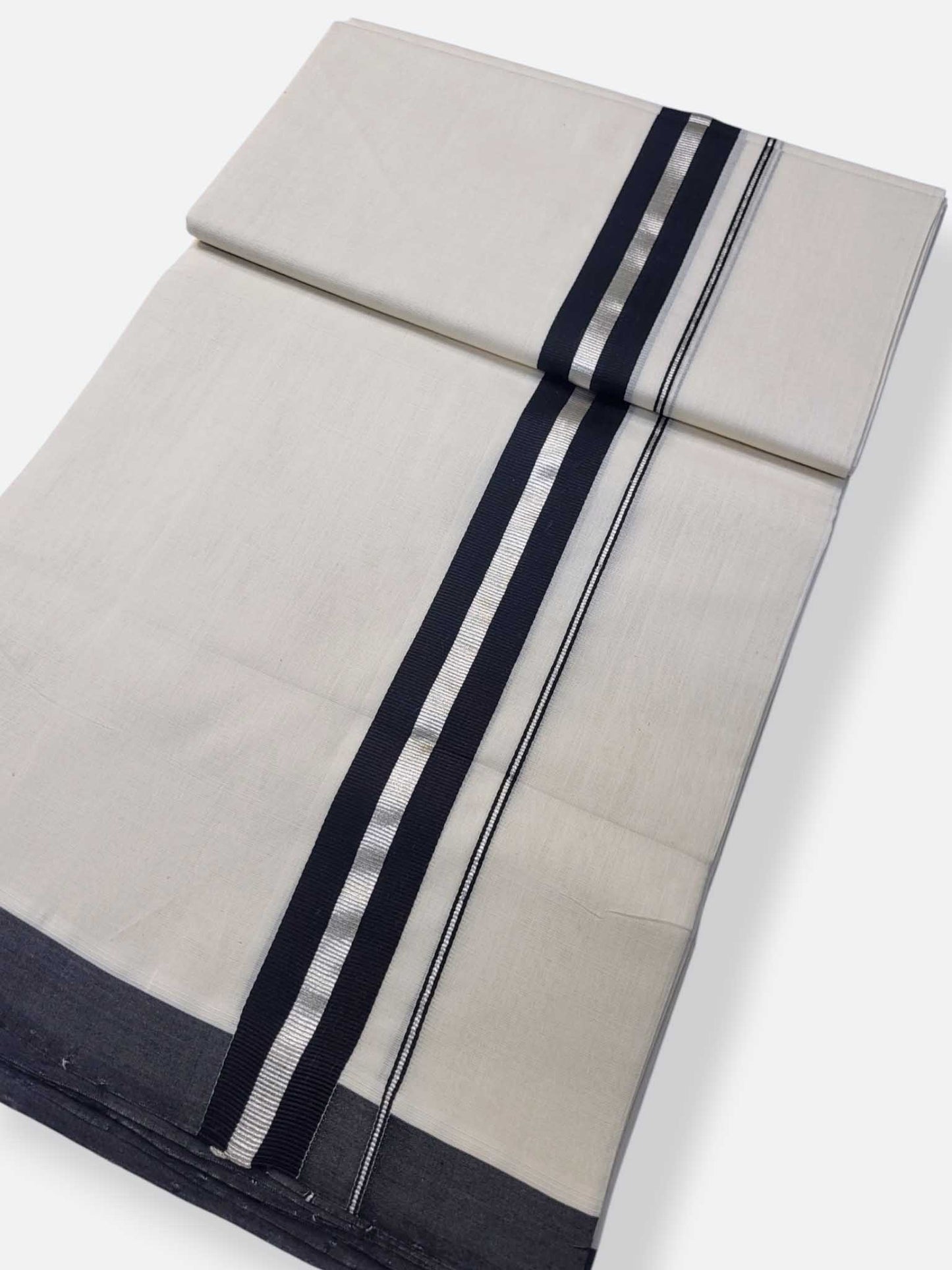 Kerala Premium Balaramapuram Handloom Dhoti/Mundu for Men