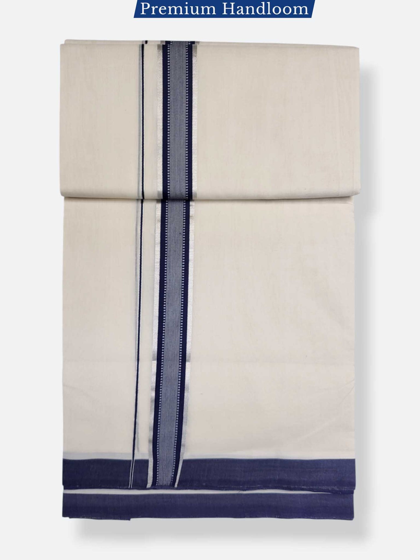 Kerala Premium Balaramapuram Handloom Dhoti/Mundu for Men