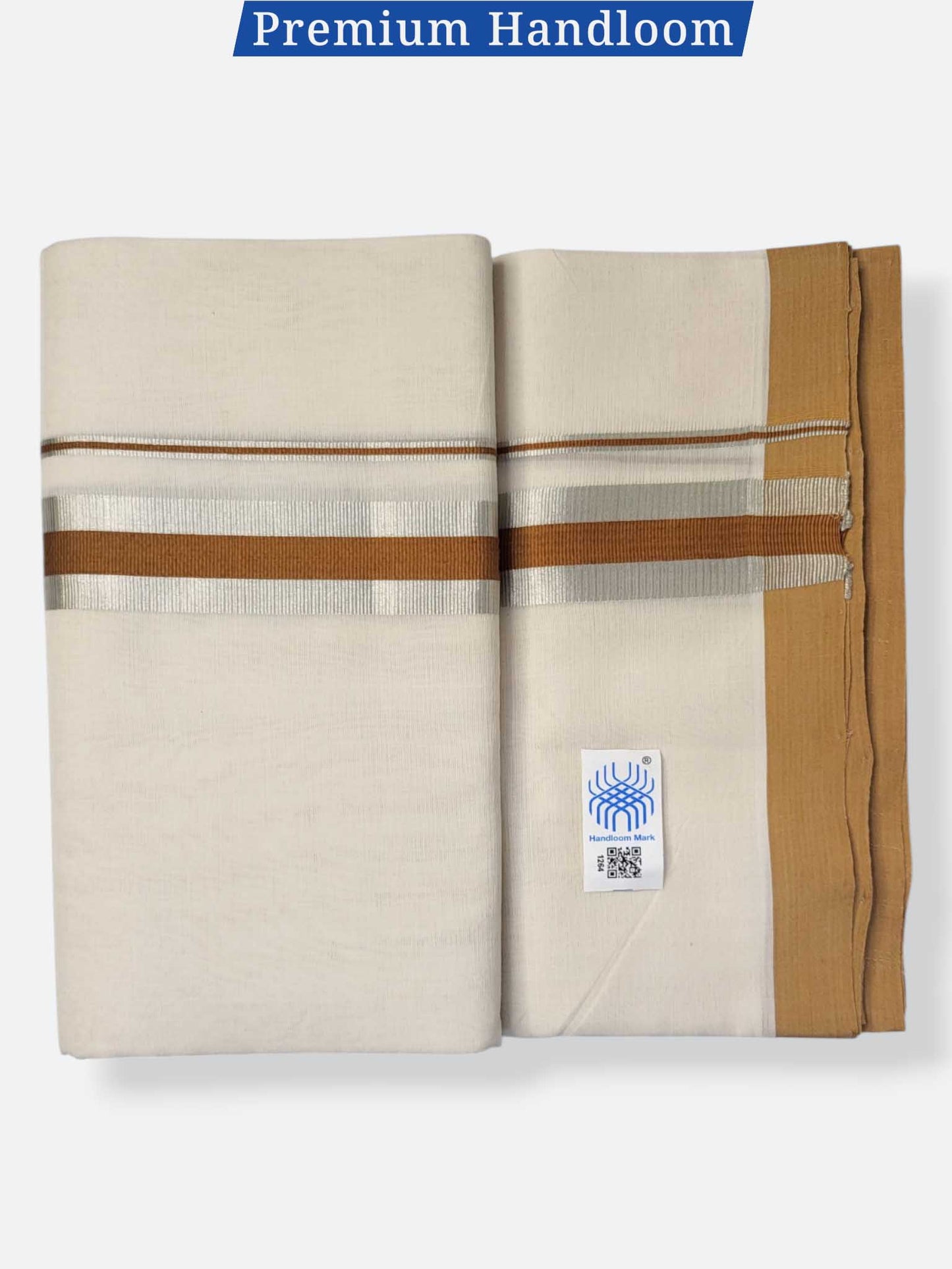 Kerala Premium Balaramapuram Handloom Dhoti/Mundu for Men