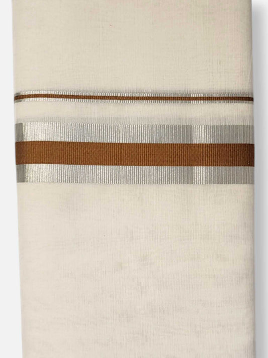 Kerala Premium Balaramapuram Handloom Dhoti/Mundu for Men