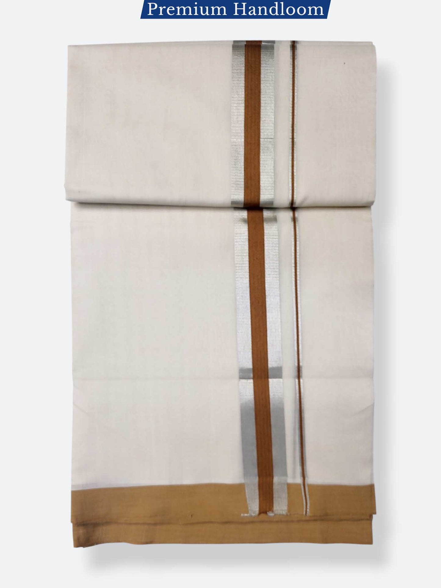 Kerala Premium Balaramapuram Handloom Dhoti/Mundu for Men