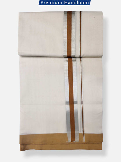 Kerala Premium Balaramapuram Handloom Dhoti/Mundu for Men