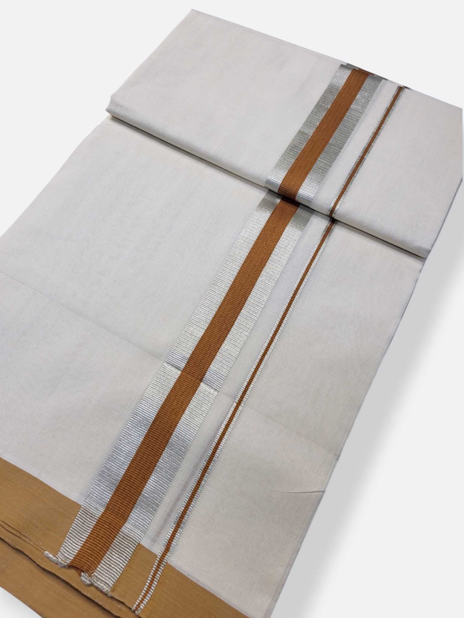 Kerala Premium Balaramapuram Handloom Dhoti/Mundu for Men