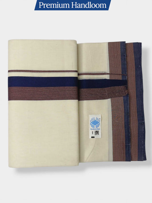 Kerala Premium Balaramapuram Handloom Dhoti/Mundu for Men