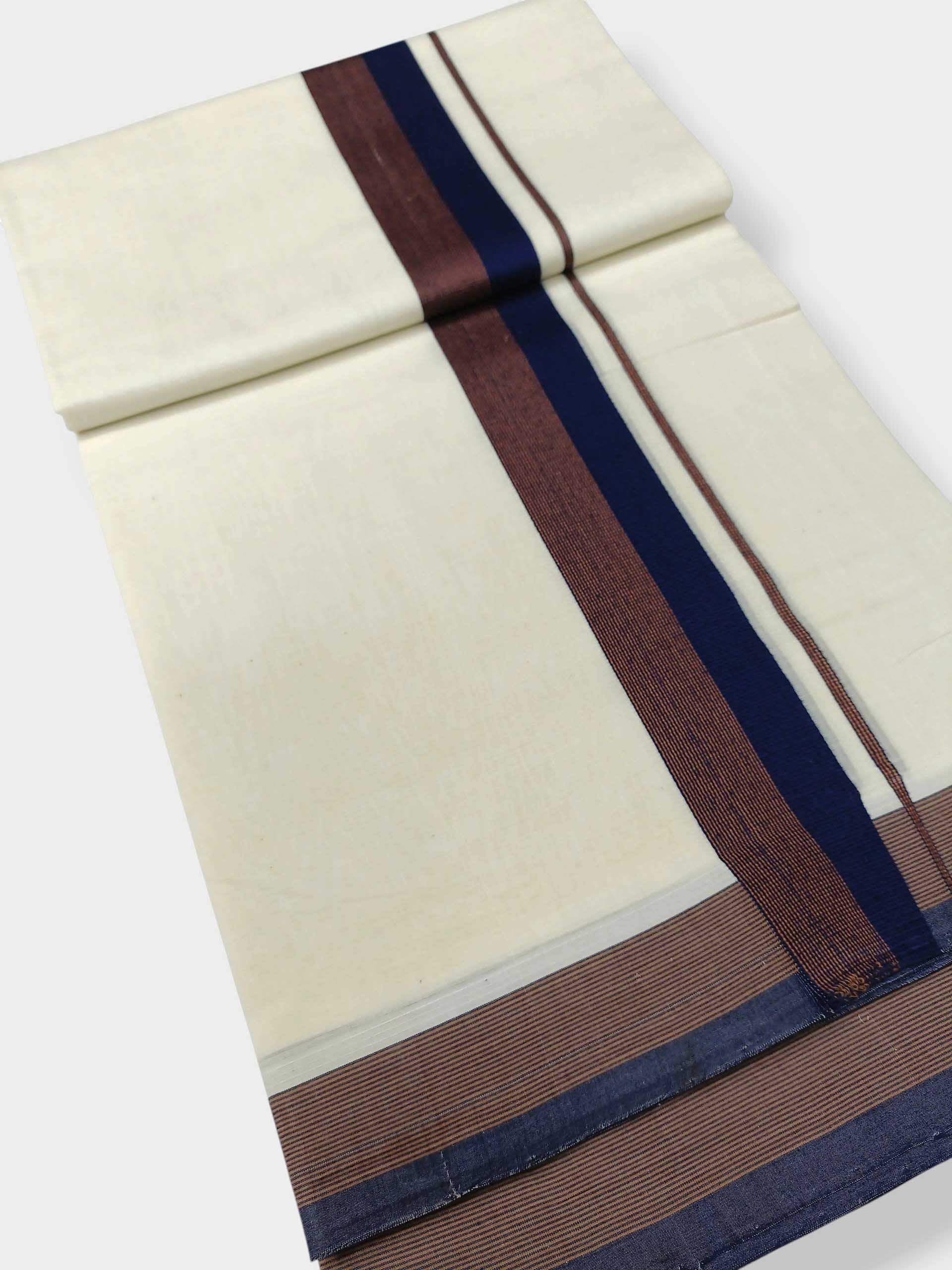 Kerala Premium Balaramapuram Handloom Dhoti/Mundu for Men