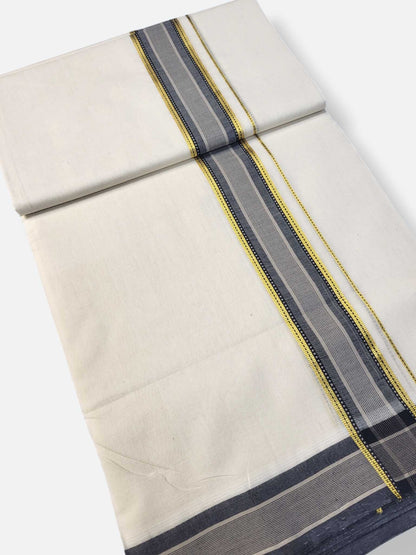 Kerala Premium Balaramapuram Handloom Dhoti/Mundu for Men