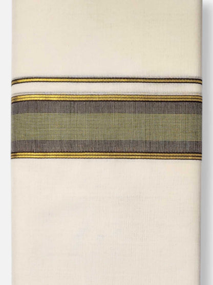 Kerala Premium Balaramapuram Handloom Dhoti/Mundu for Men