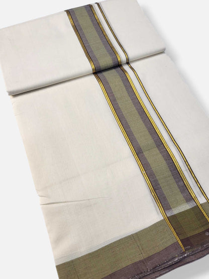 Kerala Premium Balaramapuram Handloom Dhoti/Mundu for Men